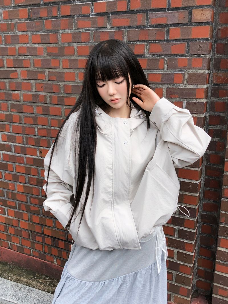 WONDER WONDER（ワンダーワンダー）の「Lemin Cropped Hooded Field Jacket（Jackets/Outerwear）」