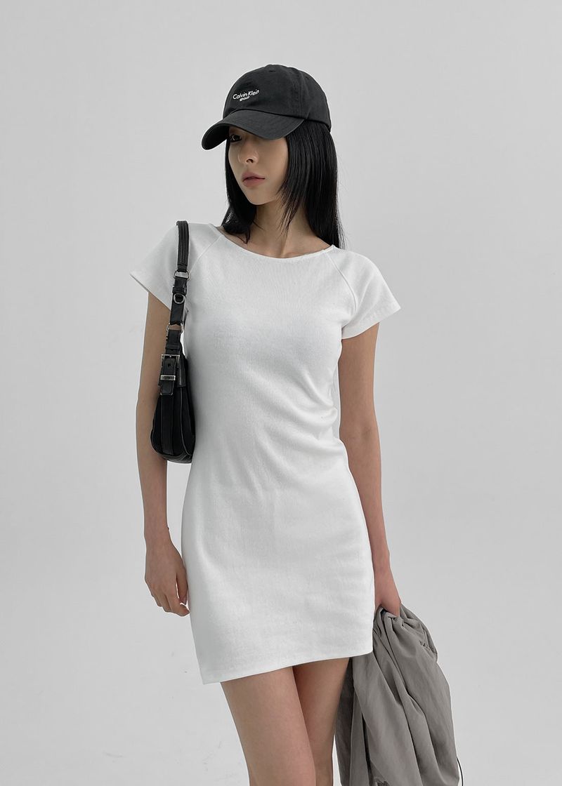 BLACKUP（ブラックアップ）の「[MADE] Wittive Nagrang Mini Dress（Dresses）」