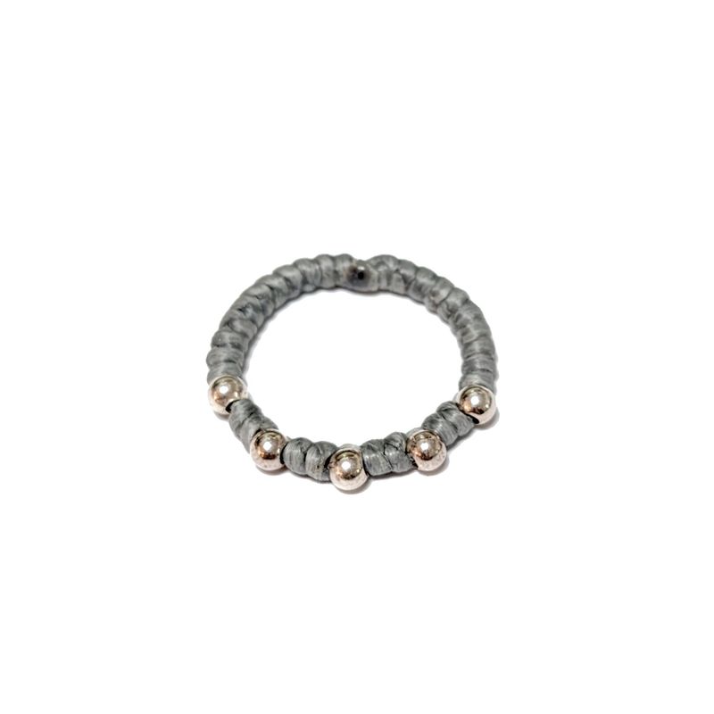 ccnmade（チェチャンナムメイド）の「[CCNMADE]パラフィン 5 シルバー リング (Grey)（アクセサリー）」