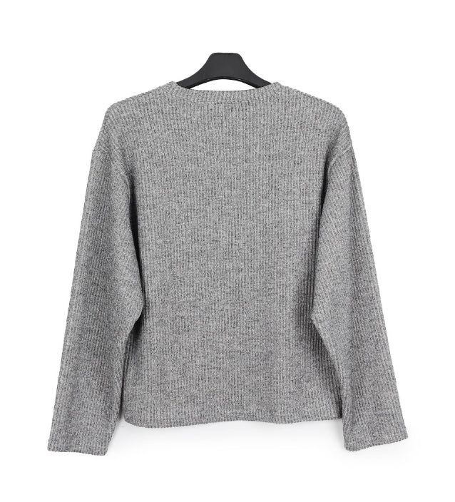 Ropel Ribbed Knit Long Sleeve