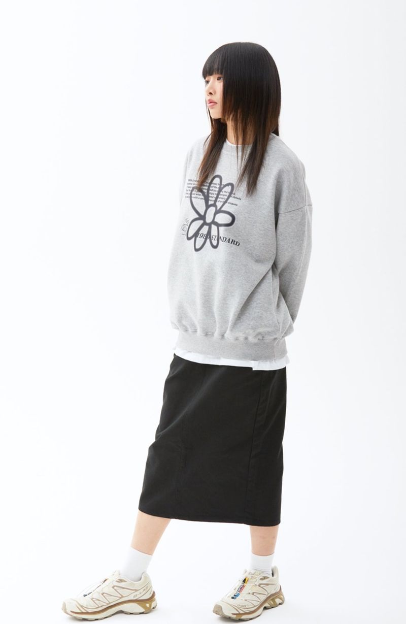 BW FLOWER Sweatshirt (STMSTD-0034)