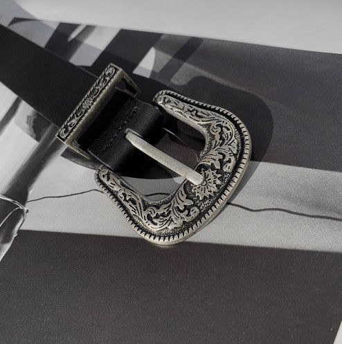 30 Western Belt (Black)