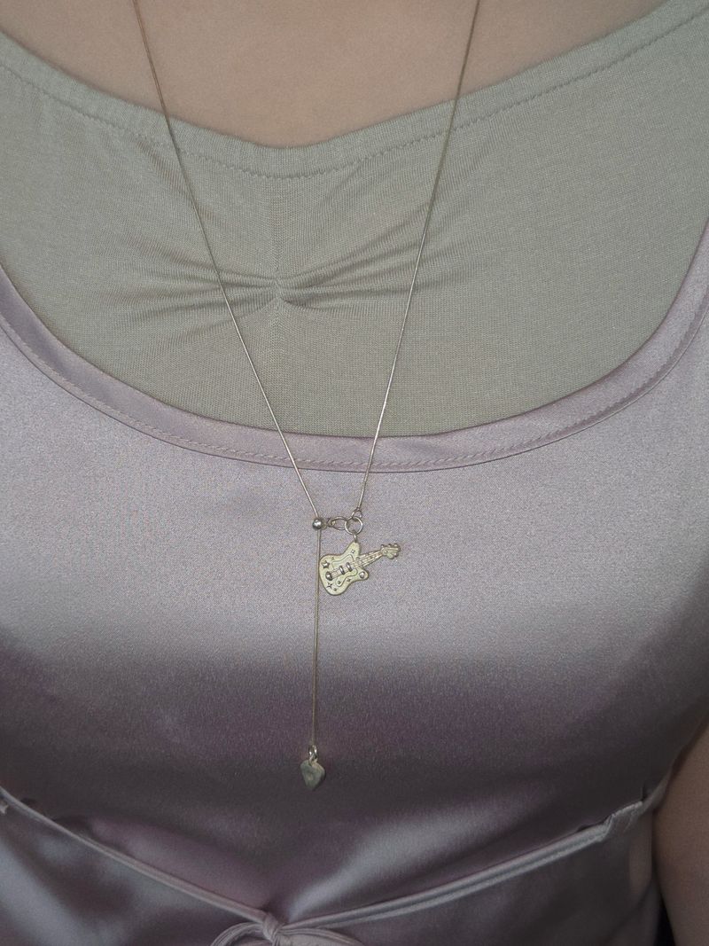 【MADE】 My guitar Necklace - Long