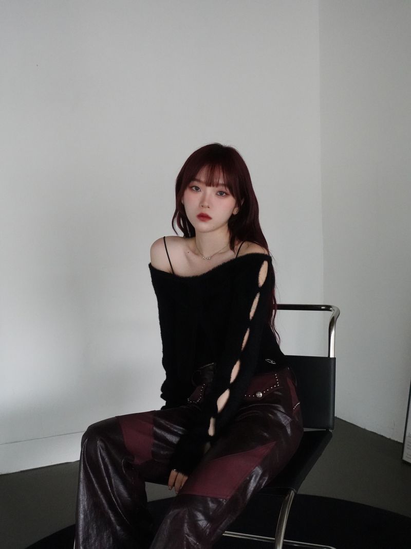 FLUFFY KNIT CD SET (BLACK)