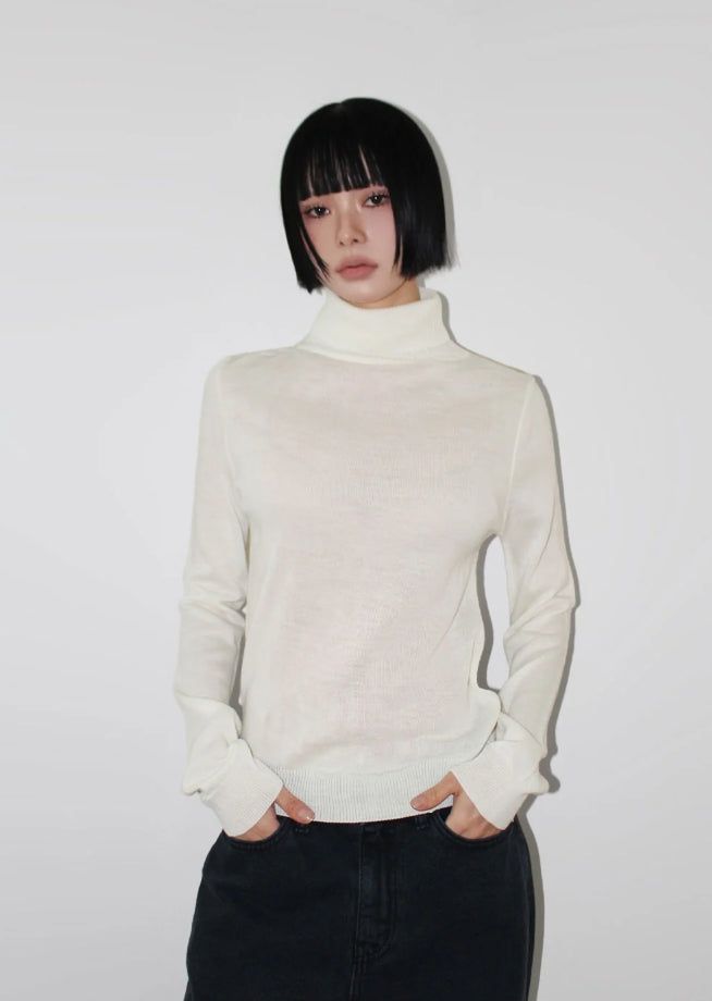 AAKE(アケ)の「PURE TURTLENECK KNIT(Tops)」