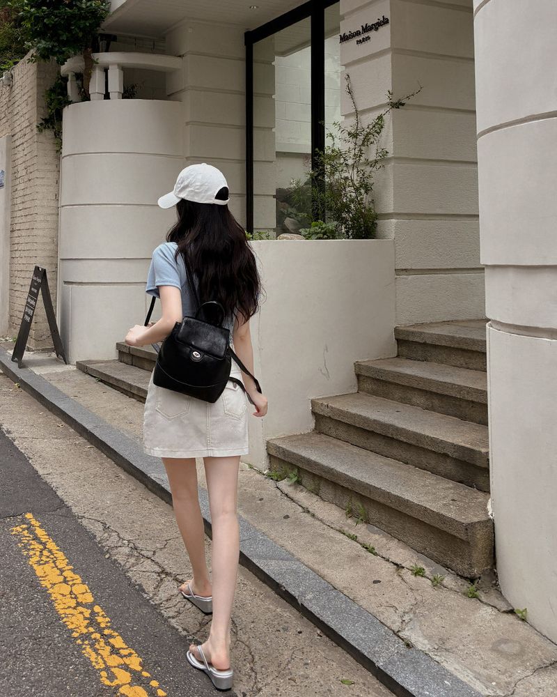 Kenny Leather Backpack