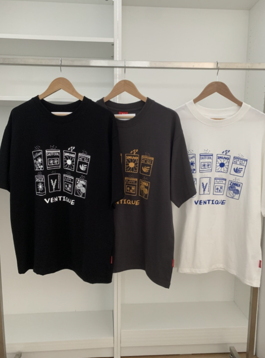 VENTIQUE Seed T-shirt 2color
