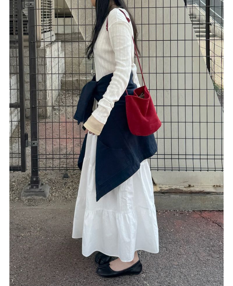 INCHANT ME（インチャントミー）の「Suede Shoulder Bucket Bag（Bags）」