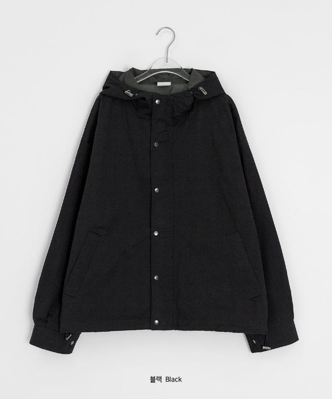 [unisex] Caranne Color Matching Hood Bomber Jacket