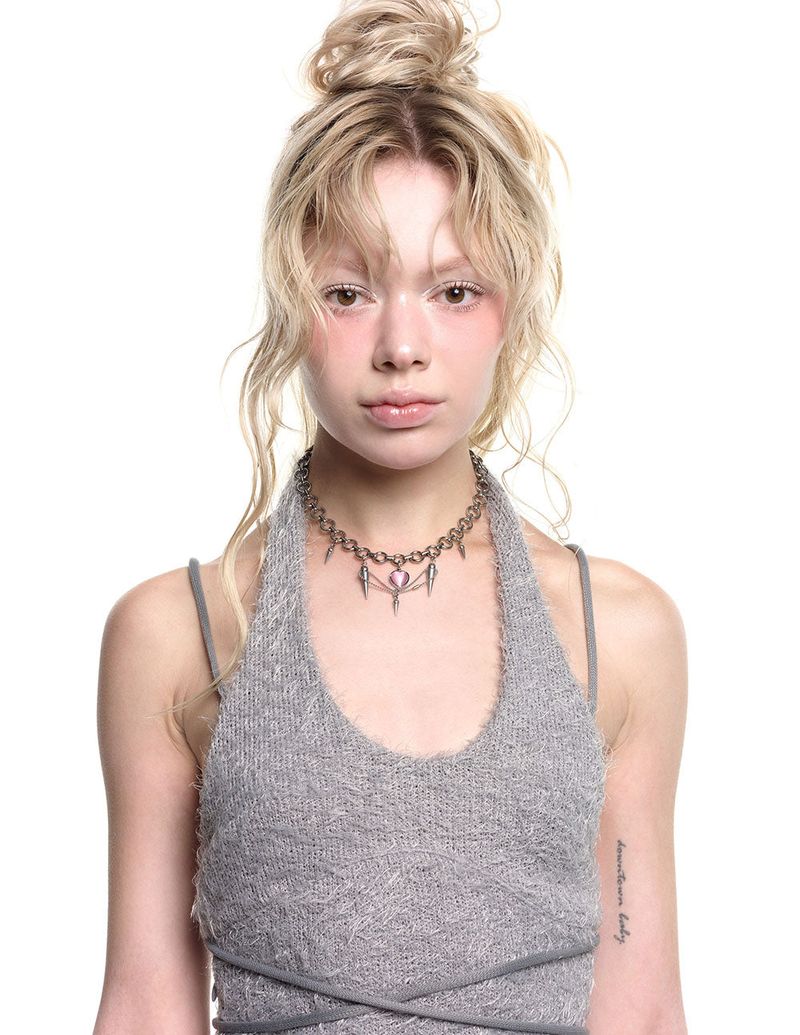 Intense Pink Necklace