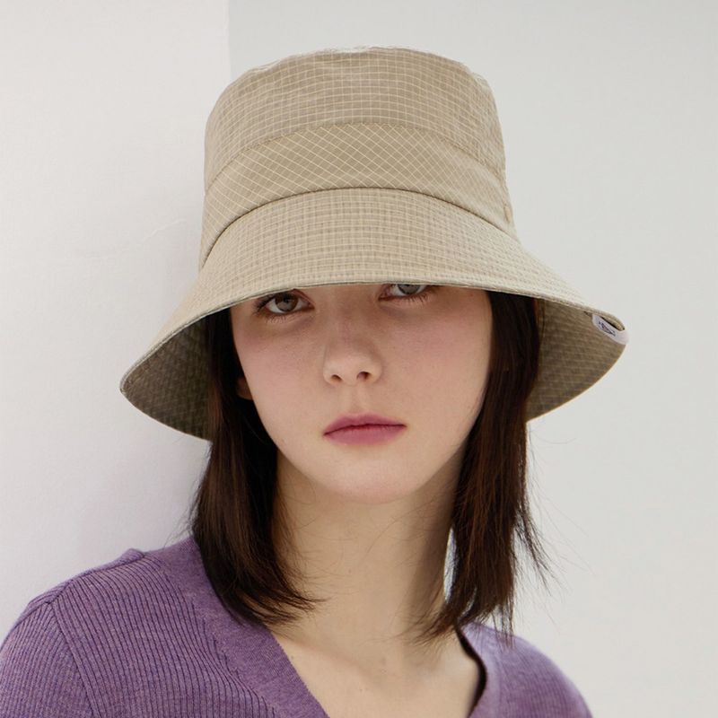 VZ Label Ripstop Bucket Hat / Beige
