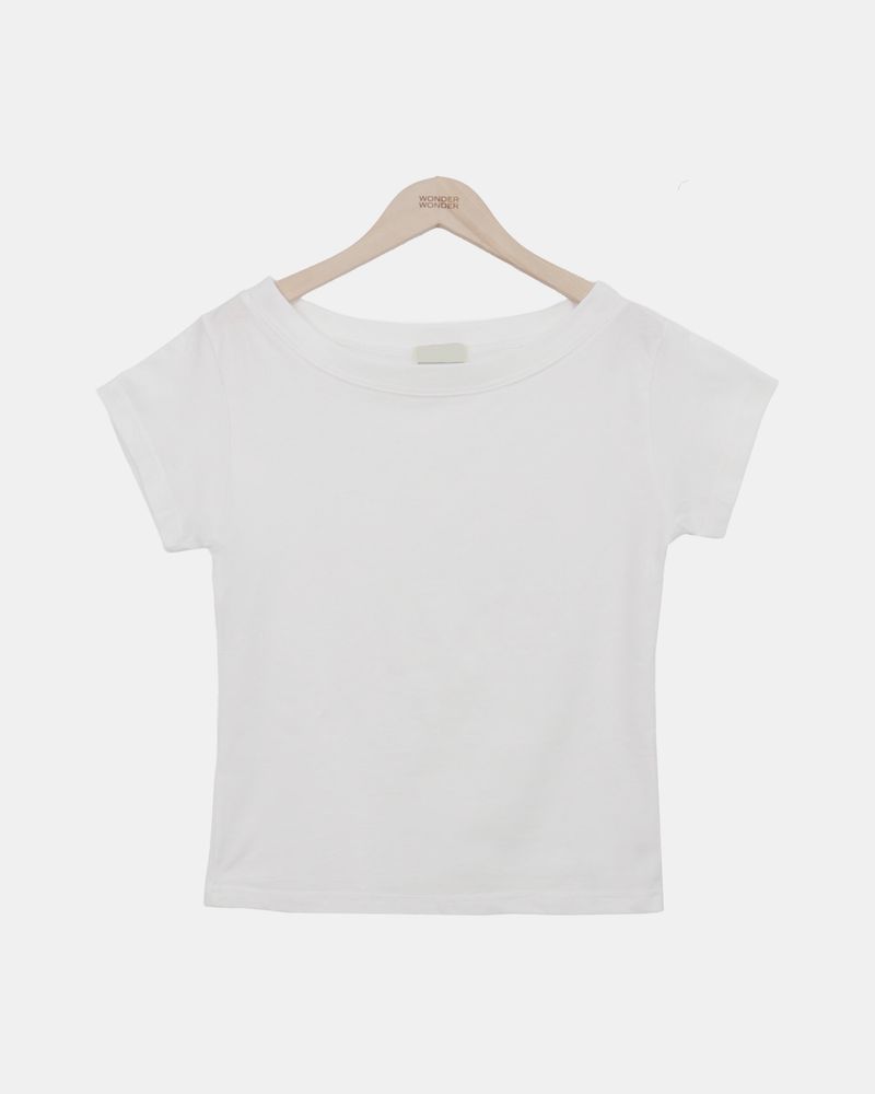 Livia Boat Neck Short-Sleeve T-Shirt