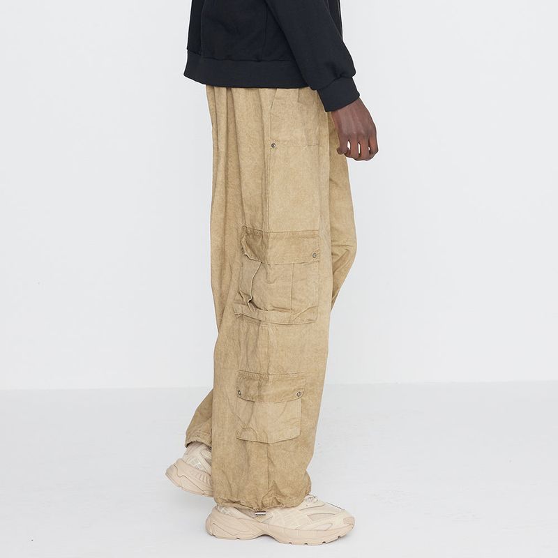 Sserpe(セルぺ)の「Washing Cotton Cargo Banding Pants Vintage Beige(Pants)」