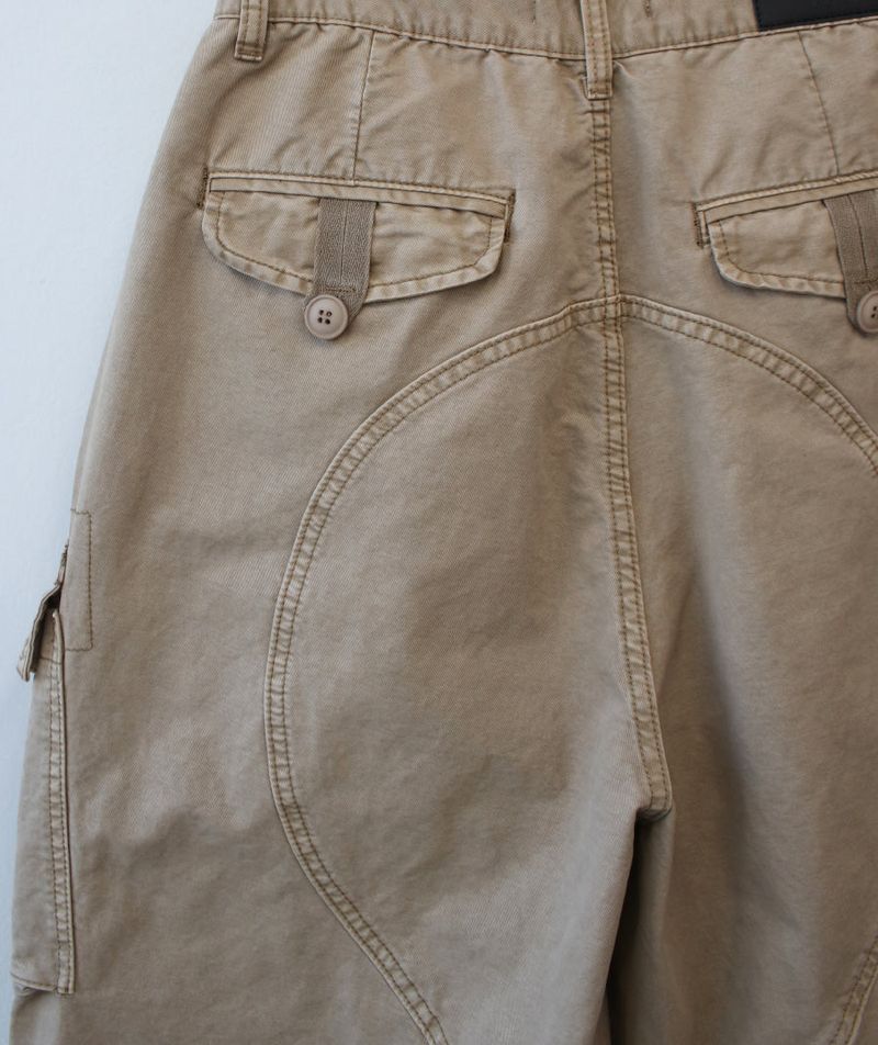 museum dyeing cargo pants