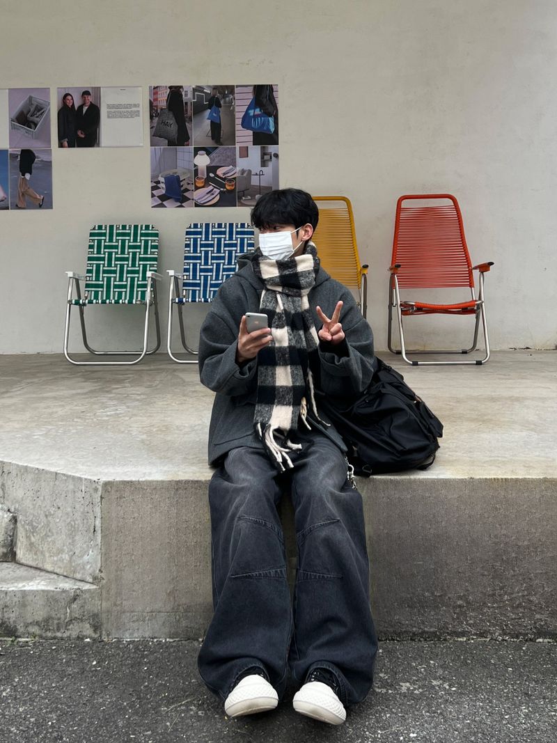 Wool Hooded Duffle Coat (3 Colors)