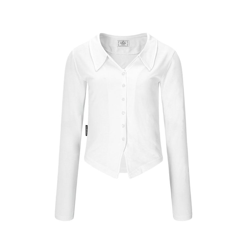 PALIN SEE-THROUGH SHIRT-IVORY