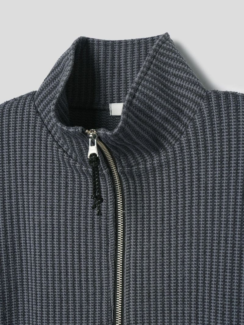 Junky Knitted Zip Up (3color)