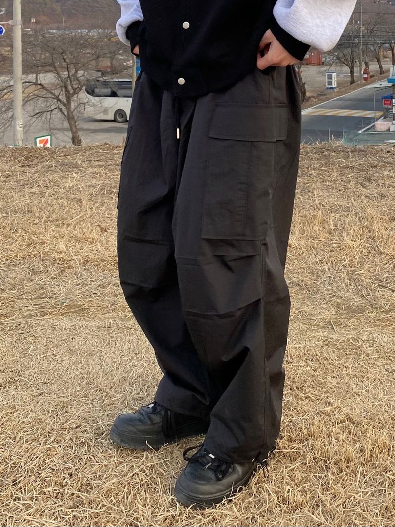 Spring Cargo Balloon Pants 3C