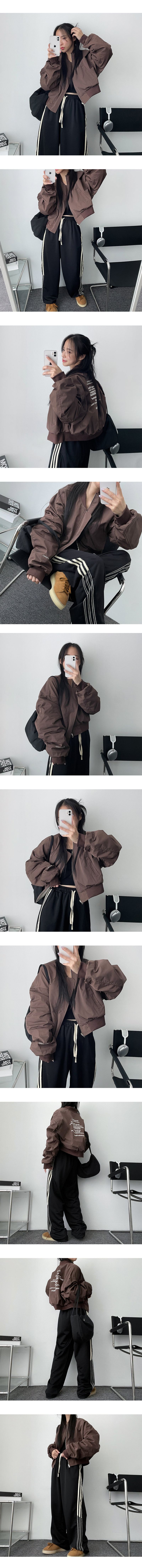 Easy Shirring Crop Reviveable Double-Sided Jumper