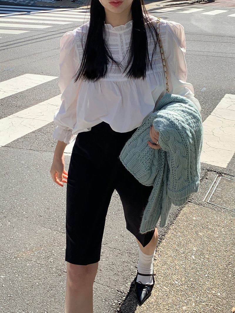 [MADE] Maatte Slit Biker Slacks