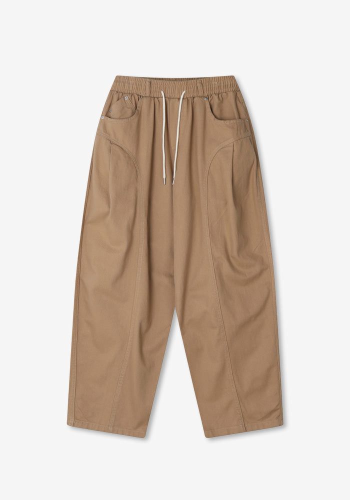 AN Cotton Rivet Balloon Pants