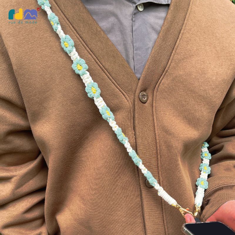 Handmade Floral Phone Strap