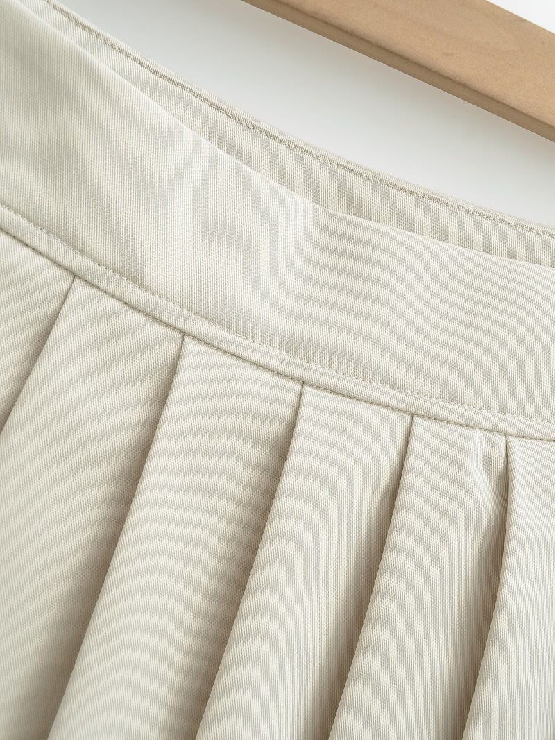 Canon Pleated Mini Skirt