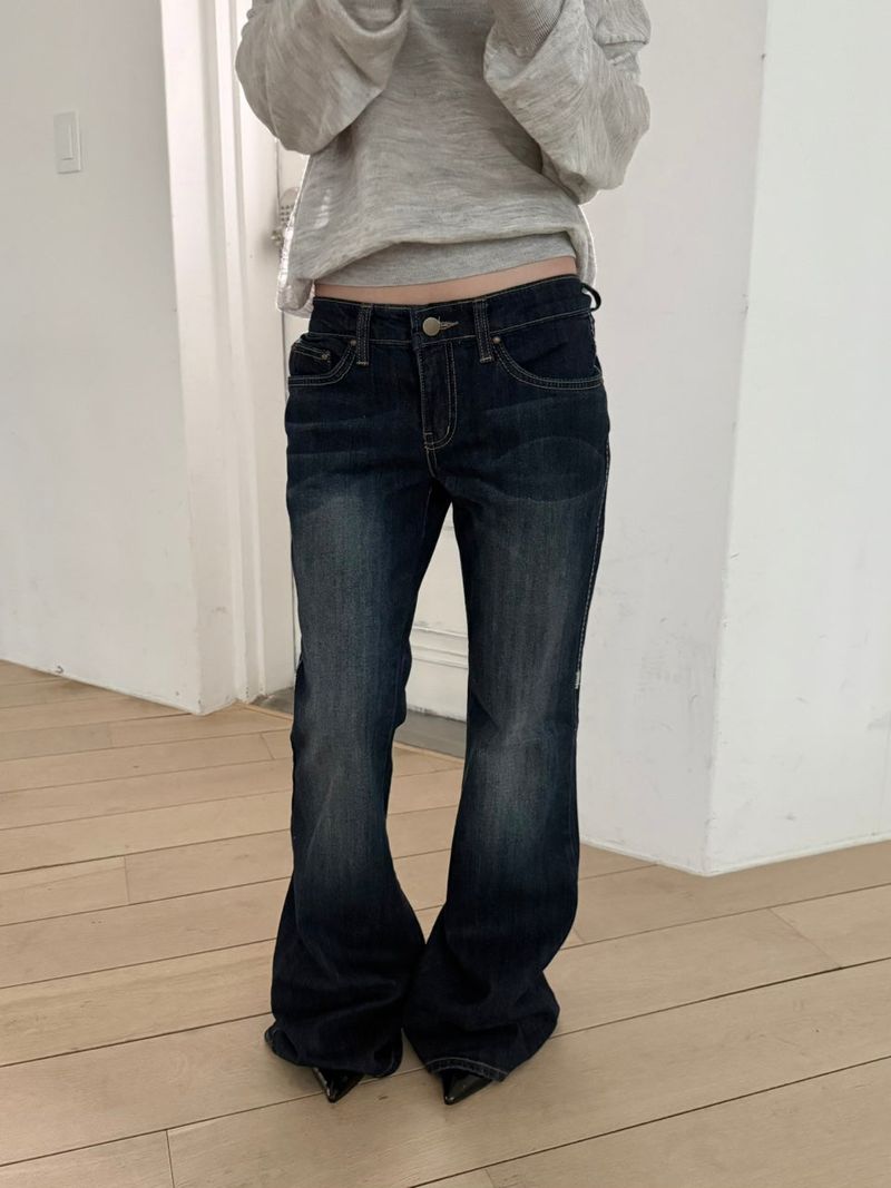 Slipover（スリップオーバー）の「Deep low jeans（Pants）」