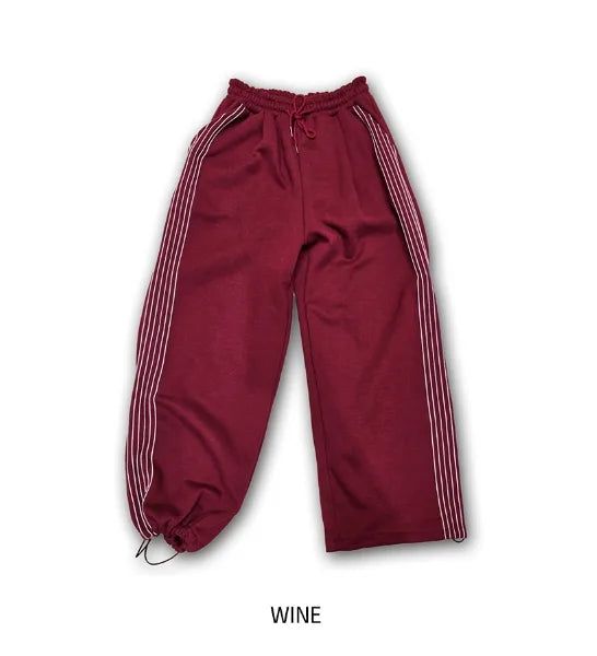 Kevin Track Wide Sweatpants