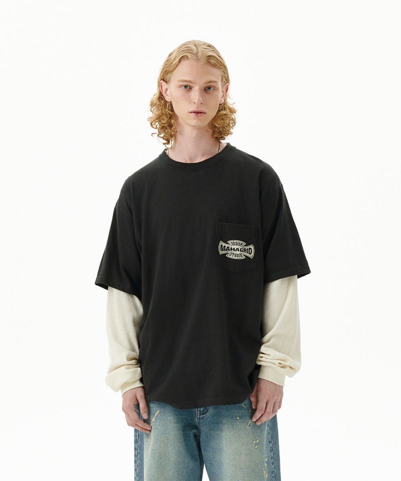 CROSS LOGO THERMAL LS TEE