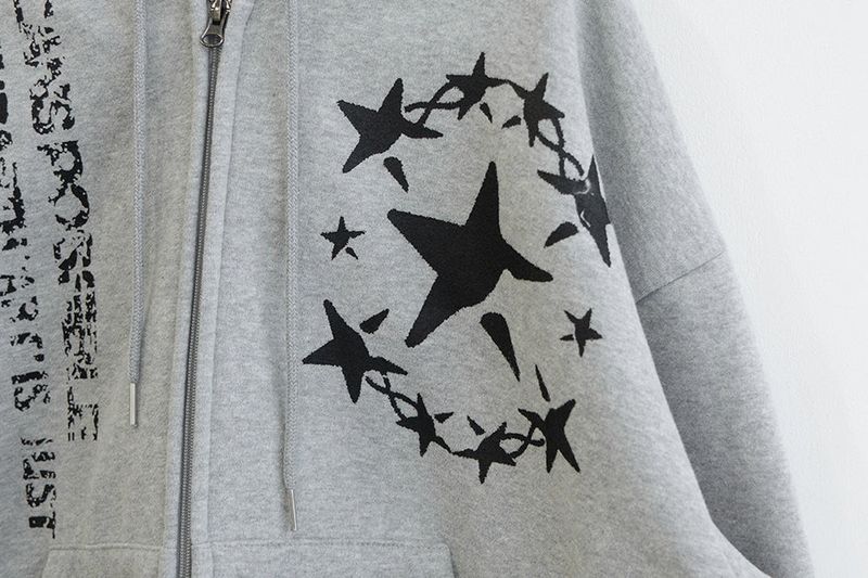 Scope Cropped Fleece Hoodie Zip-up