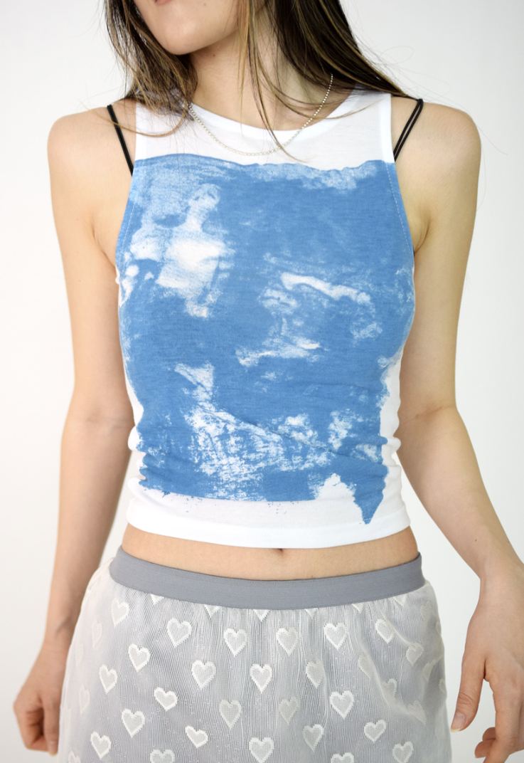 graffiti sleeveless(3color)