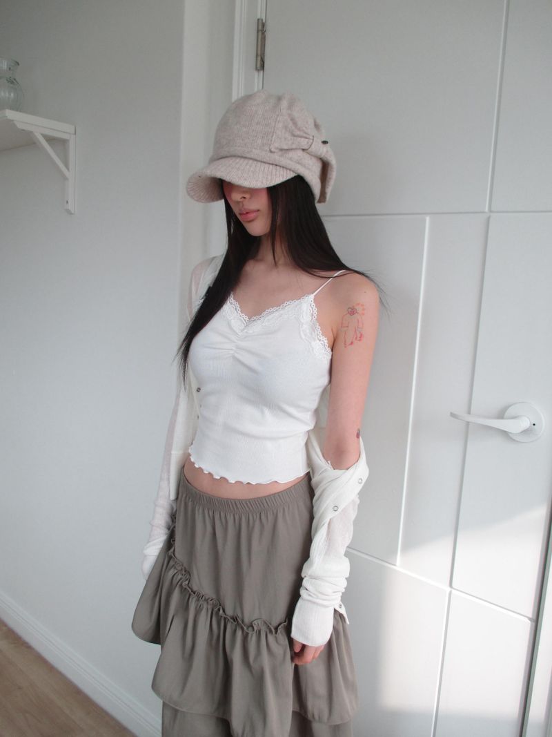 timelineseoul（タイムラインソウル）の「wave lace slvl（Tops）」
