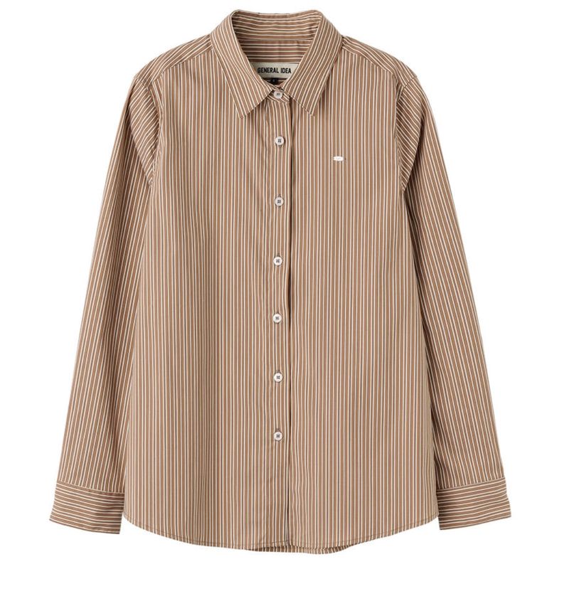 【即日発送】stripe rivet shirt