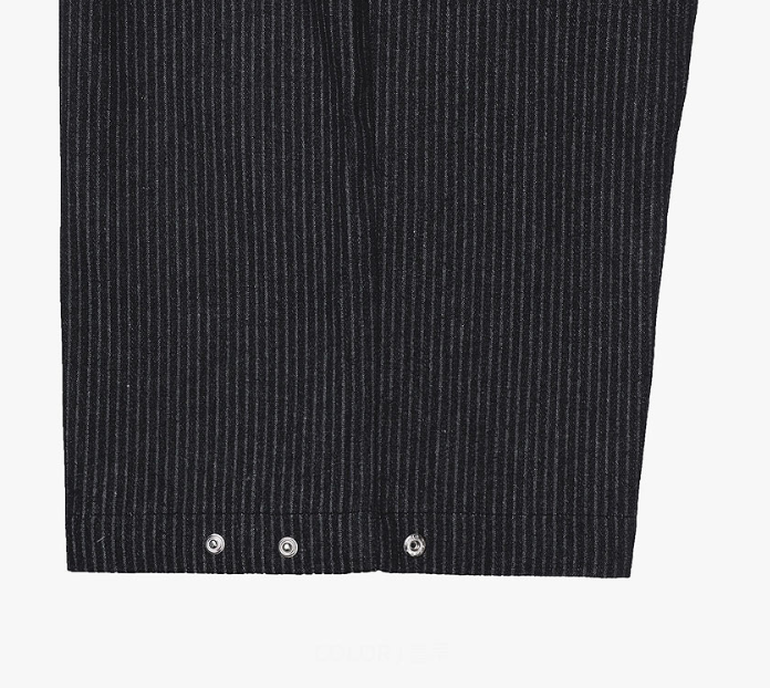 No.0858 H stripe PF wide snap PT
