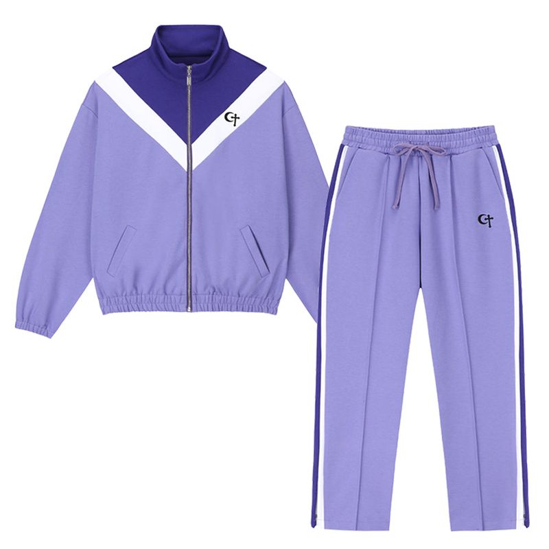 CLUT STUDIO（クラットスタジオ）の「[SET] 0 3 CT logo track jacket & pants - VIOLET（Setup）」
