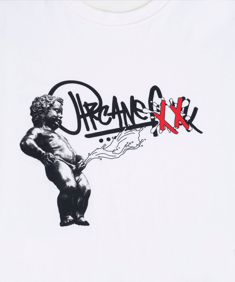 MANNEKEN PIS TEE white