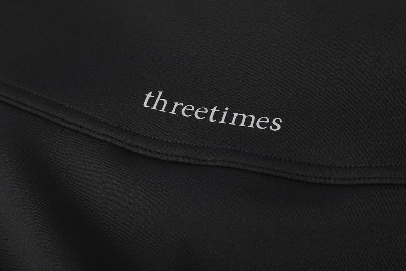 【即日発送】Athletic slit skirt - black