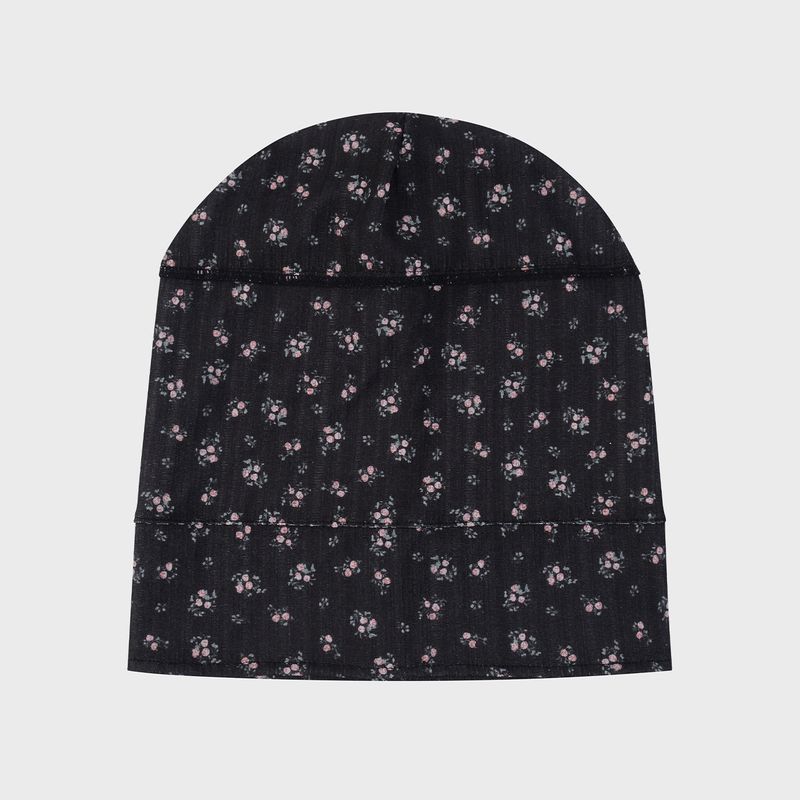 FLORAL EASY LONG BEANIE