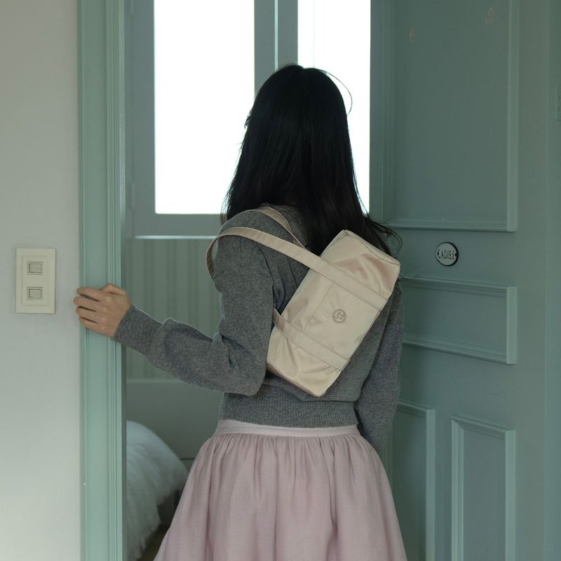 Iroco（イロコ）の「mini duffle bag_ballerina pink（Bags）」