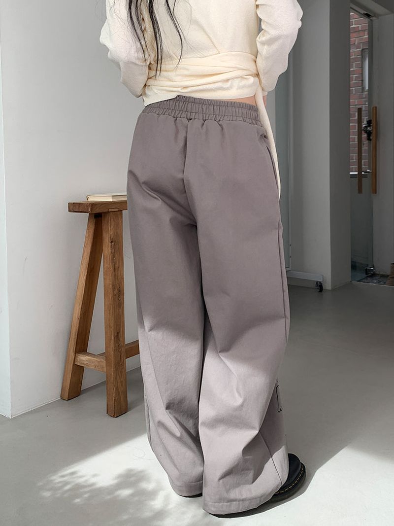 BIRD TUCK BANDING SLACKS (2C)