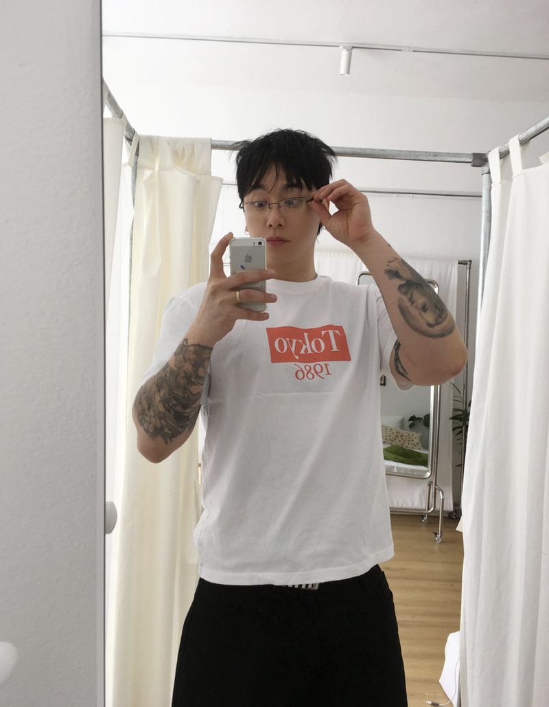 No.1681 tokyo crop half T