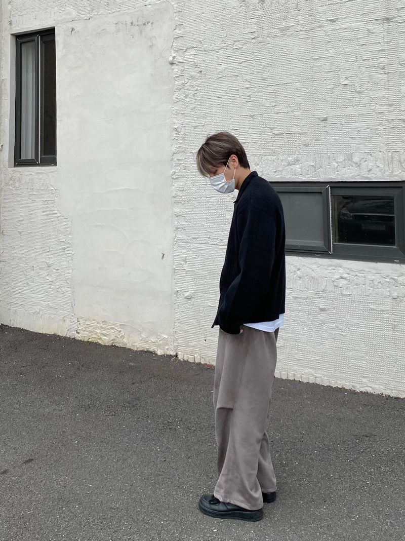 Dan Suede Balloon Pants 3C