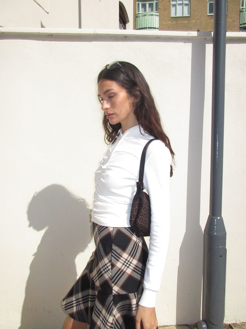 SHIRRING HOODIE (WHITE)
