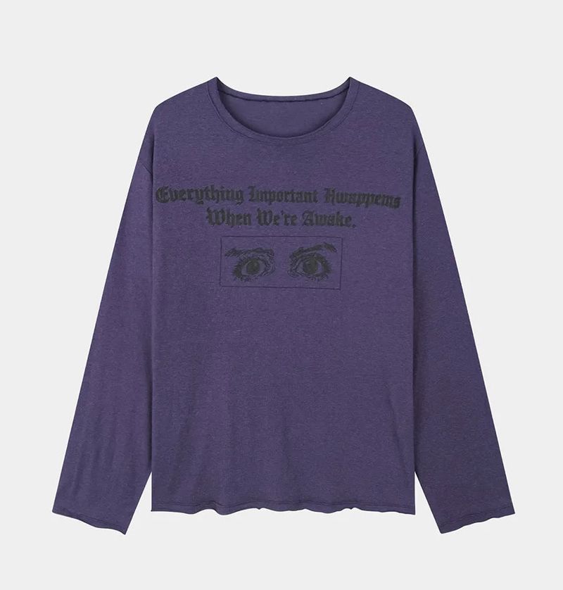 eyes printing cutting T