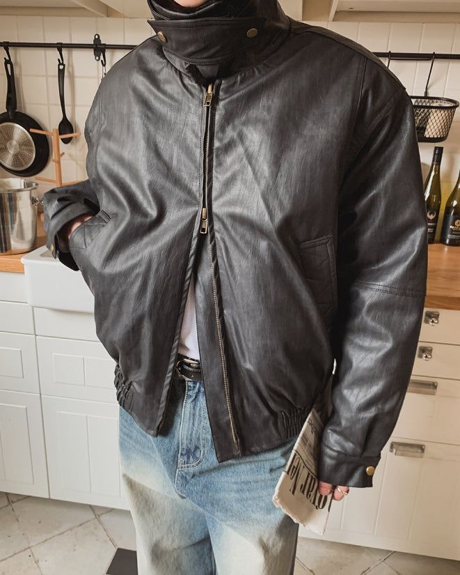 Vaccia Vintage Leather Mustang