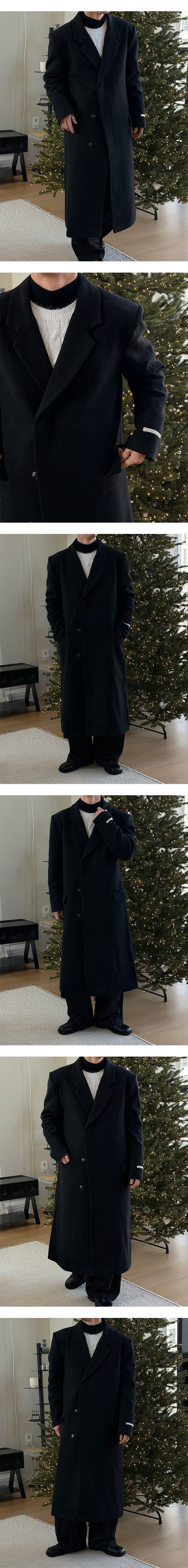 [HANDMADE] Hidden max wool coat(3color)