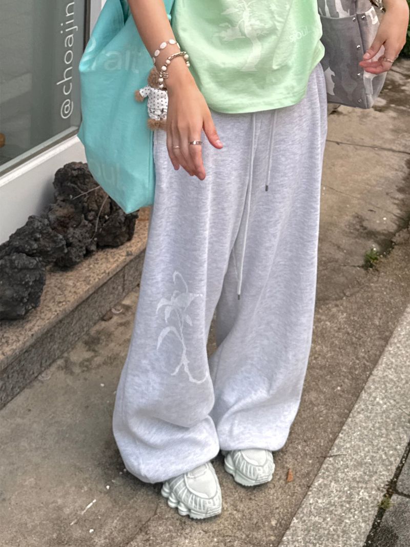 Orchid Waffle Jogger Pants (Tenta&Tumble Washed)