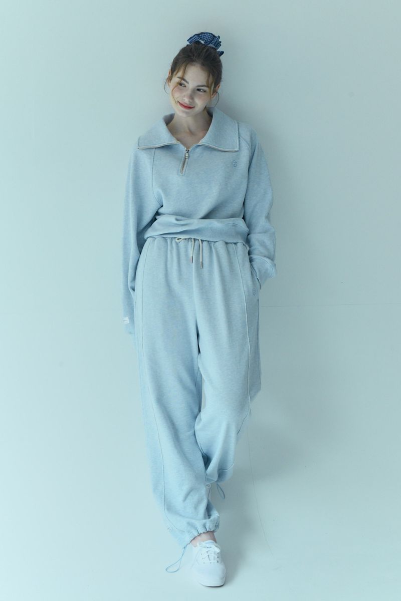 COMFORT LINING LONG JOGGER (LIGHT BLUE)