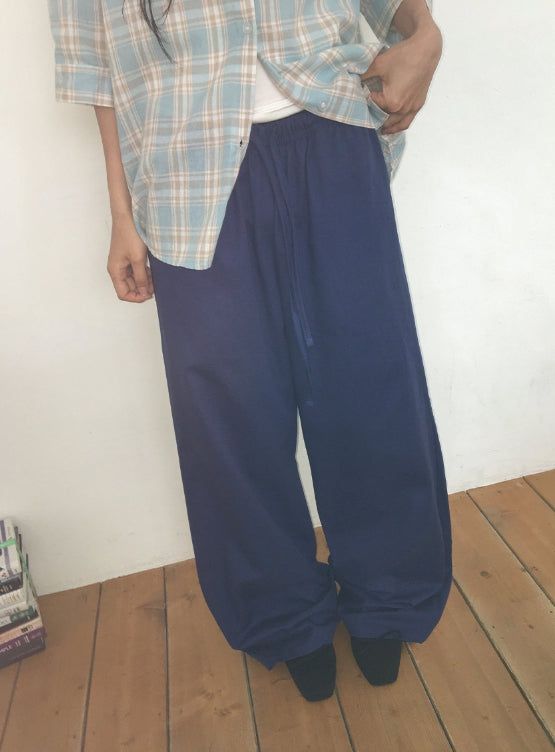 BAON（バオン）の「Nagisa Color Wide Banding Pants（Pants）」